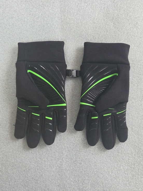 Head Other - ​HEAD Kids Touchscreen Fleece Gloves Black Neon Green L 10 14